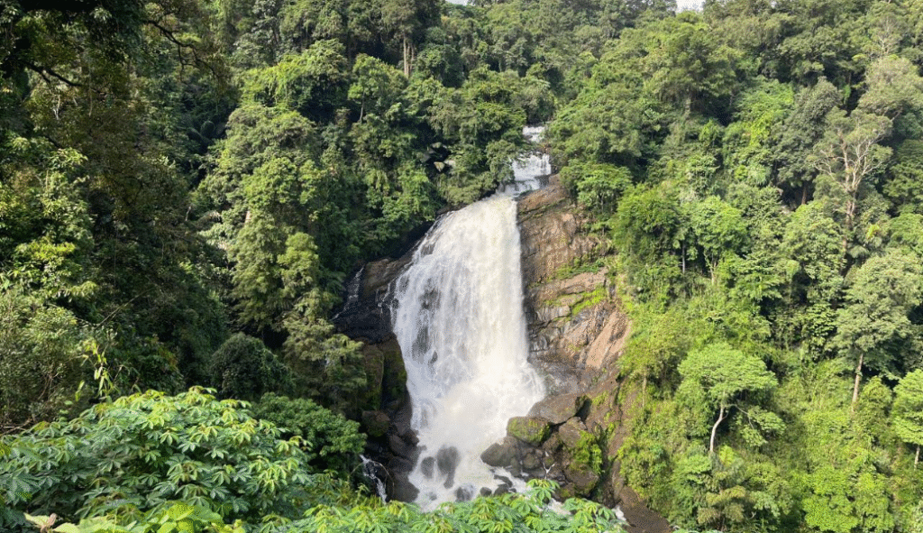 valara water falls on monsoon