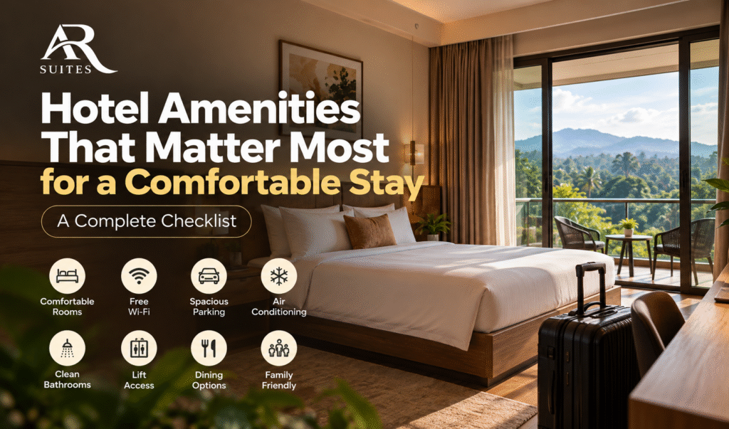 Hotel amenities checklist